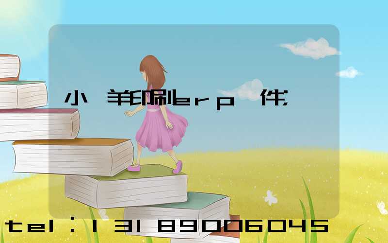 小羚羊印刷erp軟件