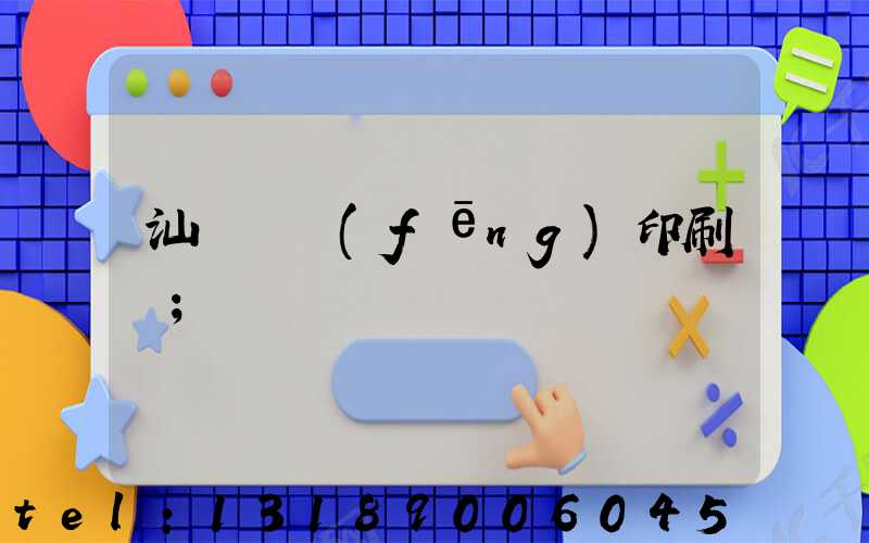 汕頭東風(fēng)印刷廠