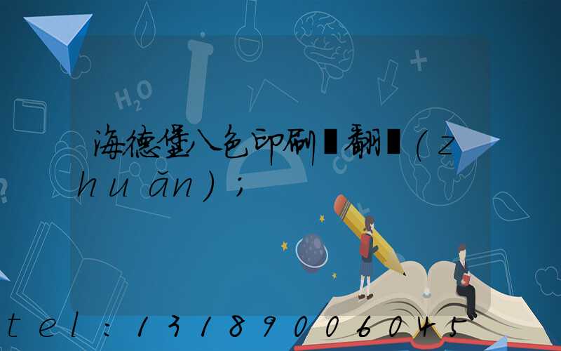 海德堡八色印刷機翻轉(zhuǎn)